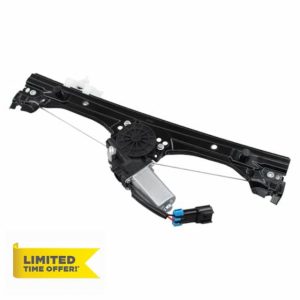 HouYeen Front Left Electric Window Regulator Assembly with Motor for Fi-at 500 2007-2020 Ab-arth 500 595 695 2008-onwards