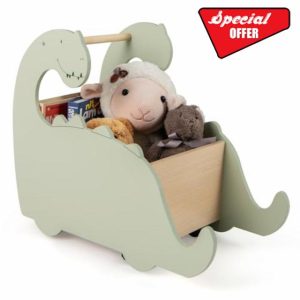 COSTWAY Wooden Baby Walker