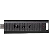 Kingston DataTraveler Max - 1TB - USB 3.2 Gen 2 Flash Drive Type-A - Up to 1,000MB/s Read, 900MB/...
