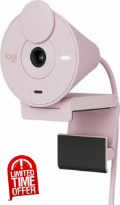 Logitech Brio 300 Full HD Webcam with Privacy Shutter