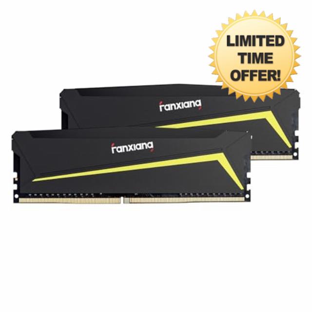 fanxiang DDR4 RAM 32GB kit (2x16GB) 3200MHz 1.2V Desktop Computer Memory
