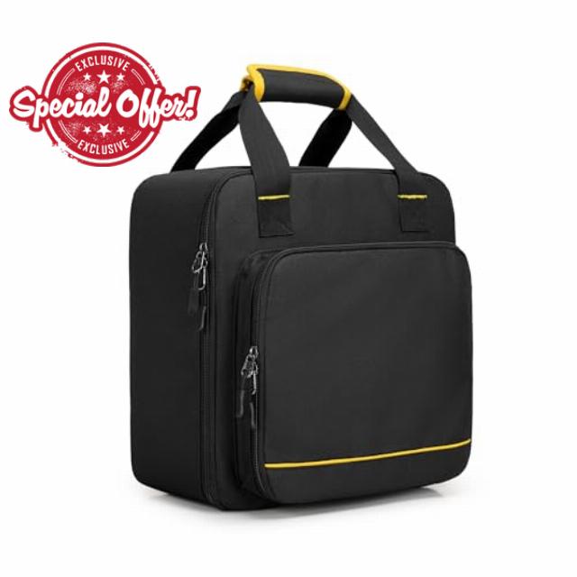 Rexmica Portable Tyre Inflator Storage Bag Compatible with DEWALT DCC020IB 20V Max Tyre Inflator