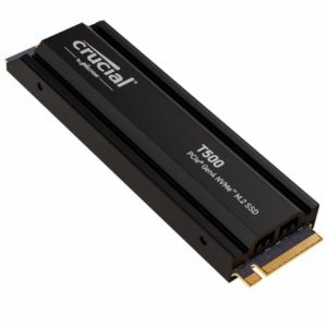Crucial T500 4TB SSD PCIe Gen4 NVMe M.2 Internal Gaming PS5 SSD with Heatsink