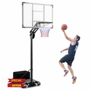 GYMAX Basketball Hoop Outdoor