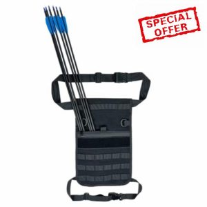 Otomitake Field Quiver - 1000D Archery Quiver with Ambidextrous Design and Waterproof Pocket
