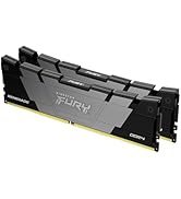 Kingston FURY Beast 8GB (2x4GB) 3200MHz DDR4 CL16 Desktop Memory Kit of 2 KF432C16BBK2/8