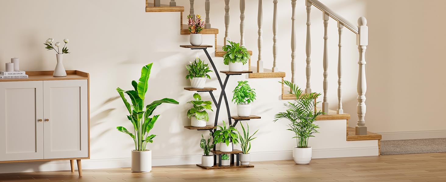 corner plant shelf