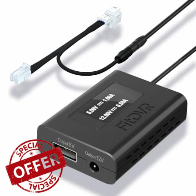 FitDVR Dashcam Power Adapter (3-Pin) Suitable formercedes-Benz (GLS GLC EQE GLA A-Class CLE GLB EQA EQB