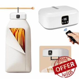 Builrand Fast Drying Electric Clothes Dryer Foldable Heated Clothes Airer with Cover Portable Mini Heat Pump Dryers Heated Indoor Clothes Drying Rack 2 Speed Modes 8h Timer 10KG Load Capacity            [Energy Class A++]