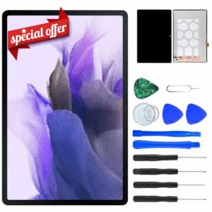NB+ Touch Screen LCD Replacement For Samsung Galaxy Tab S7 FE 2021 12.4" LCD Display Unit Digitizer Front Glass Panel Black with Tools