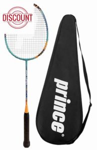 Prince Pro Viper Graphite Badminton Racket & Protective Carry Cove
