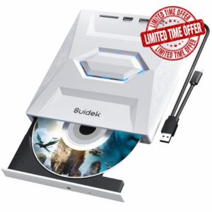 SUIDEK External CD DVD Drive for Laptop