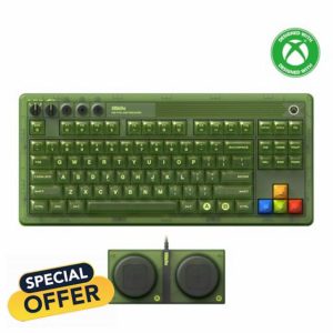 8BitDo Retro 87 Mechanical Keyboard with RGB Backlight
