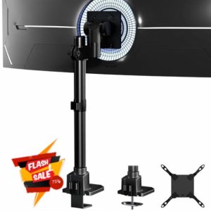Monitor-Arm Ultrawide Heavy Duty 27-57'' - Aluminum Single Monitor Mount holds up to 59.4lbs