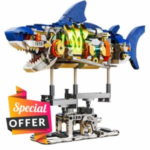 Technic Shark Building Toy Sets