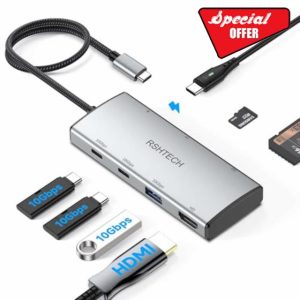 RSHTECH 10Gbps USB C Hub