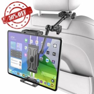 Kolasels Car Headrest Tablet Holder - Metal Magic Arm