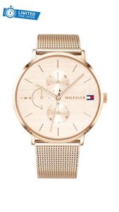 Tommy Hilfiger Women's Multifunction Quartz Watch - 3 Sub-Dials