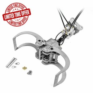 wheelfun 1/14 LESU Metal Hydraulic Wood Clamp for 945 RC Hydraulic Excavator SK500 ET26L for Adult Hobby