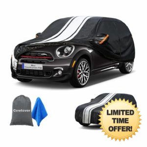 Cowtcver Mini Car Cover Waterproof Breathable for Winter