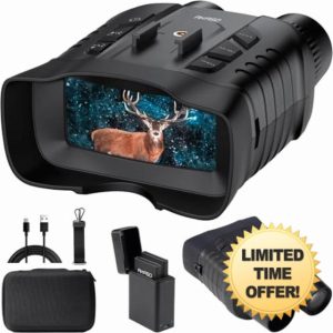 AKASO Seemor-200 Night Vision Goggles - 4K Full Color Night Vision Binoculars for Adults