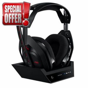Logitech G Astro A50 LIGHTSPEED Wireless Gaming Headset + Base Station (Gen 5)