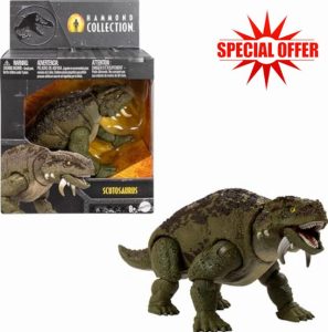 Mattel Jurassic World Hammond Collection Dinosaur Action Figure Scutosaurus