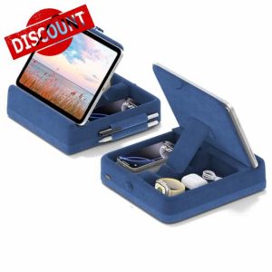 KDD Tablet Pillow Stand with Storage