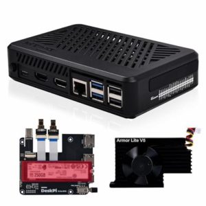 GeeekPi DeskPi Lite Pi5 Case with Power Button