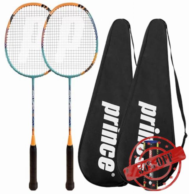 Prince Pro Viper Graphite Badminton Racket Twin Set
