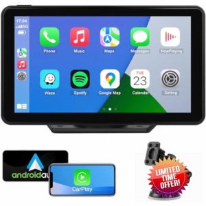 Wireless Apple CarPlay Android Auto Screen for Car