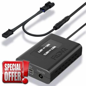 Dashcam Power Adapter (3-Pin) Suitable for Audi Volkswagen Porsche (Q4 A3 SQ5 RS6 S8 Golf R 911 Taycan