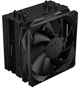 upHere gaming CPU Air Cooler with 6mm x 4 Heat Pipes & 120mm PWM Fan, Single-Tower design for Int...