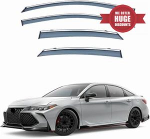 SYHNEKLA Car Wind Deflectors for Toyota Avensis III (facelift 2015) 2015-2018