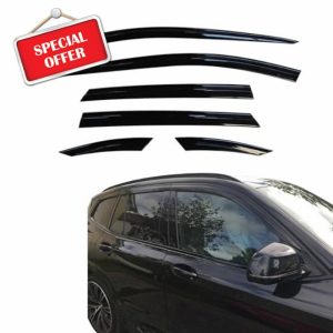 Auto Clover Wind Deflectors Set for BMW X3 G01 2018+ (6 pieces)
