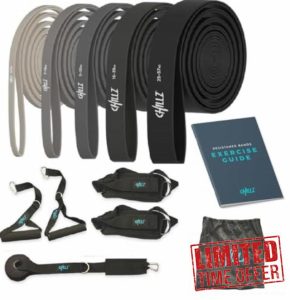 CHILLZ Pull Up Resistance Bands Set