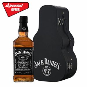 Jack Daniel's Tennessee Whiskey Guitar Case Gift Set