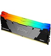 Kingston FURY Beast RGB 32GB 3200MT/s DDR4 CL16 DIMM (Kit of 2) Computer Memory KF432C16BB2AK2/32