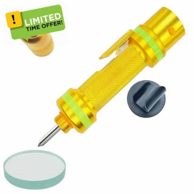 Allelic 3-in-1 Window Breaker Seatbelt Cutter and Torch