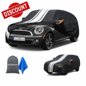 Cowtcver Mini Car Cover Waterproof Breathable for Winter