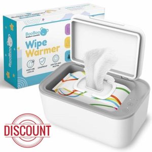 BooBoo Baby Wipe Warmer | Wipe Warmer for Babies | Large Capacity Wet Wipe Dispenser | x3 Precise Temperature Modes with Fast Heating