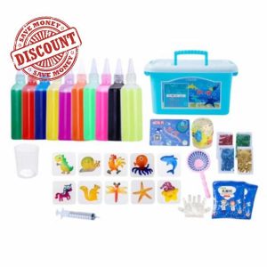 Magic Water Elf Kit Aqua Gelz for Kids Aqua Fairy Water Gel Kit Water Jelly Creative Set