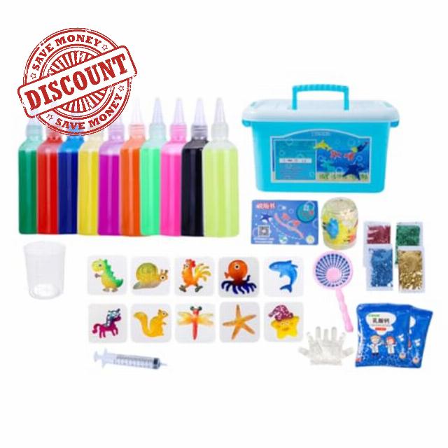 Magic Water Elf Kit Aqua Gelz for Kids Aqua Fairy Water Gel Kit Water Jelly Creative Set