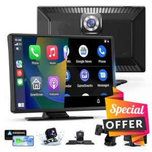 Veralady 9" Wireless CarPlay Android Auto