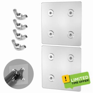 Non VESA Monitor Mount Adapter - 2PCS/LOT 100x100 mm VESA Adaptor Mount for Monitor Without Holes for 24