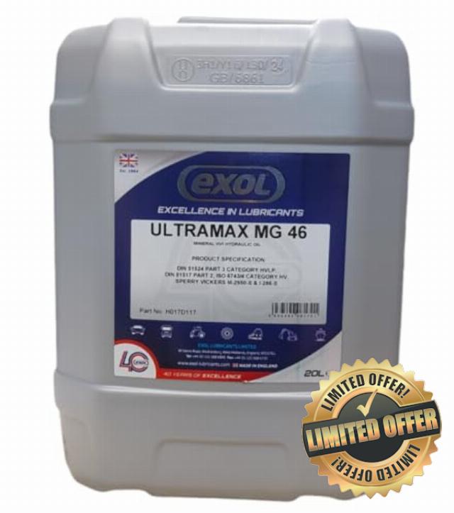 EXOL ULTRAMAX MG 46 HYDRAULIC OIL 20LTR