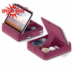 KDD Tablet Pillow Stand with Storage