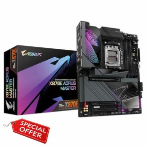 GIGABYTE X870E AORUS MASTER Motherboard - Supports AMD Ryzen 9000 CPUs