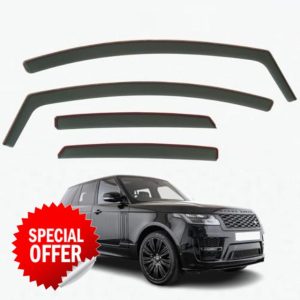 Set Of 4 Wind Deflectors Compatible with RANGE ROVER Vogue SE Autobiography L405 2013 2014 2015 2016 2017 2018 2019 2020 2021 Models.