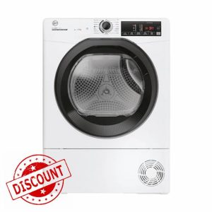 Hoover H-DRY 350 HRE H9A3TBE-80/N Wifi Connected 9Kg Heat Pump Tumble Dryer - White - A+++ Rated            [Energy Class A+++]